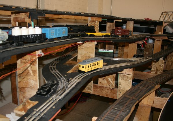 Trolley line as built