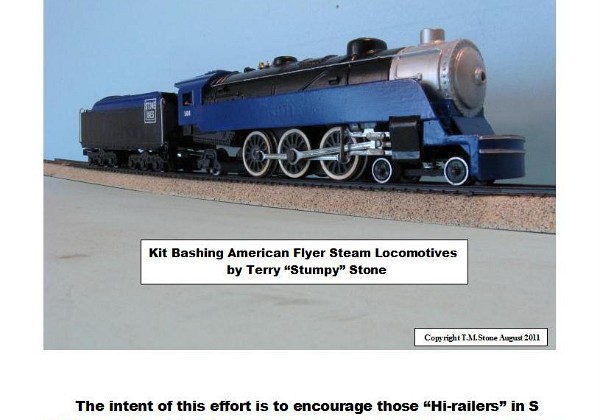 Kit Bashing American Flyer Locomotives